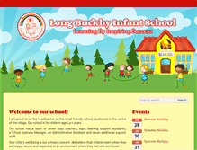 Tablet Screenshot of longbuckbyinfantschool.org.uk